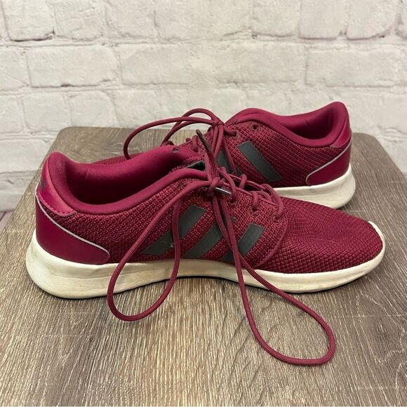 Adidas Women’s Sneaker Running Maroon 8.5 - Picture 4 of 9